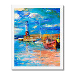 Coastal Relax Framed Print