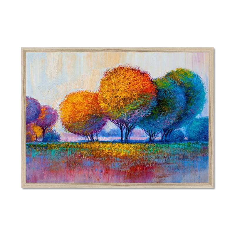 Trees of Escape  Framed Print