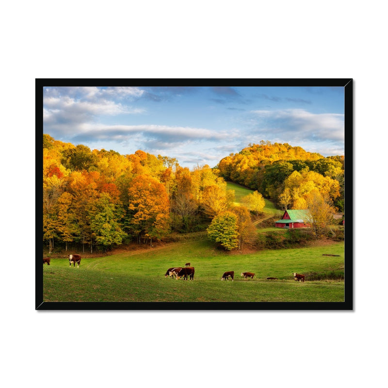 Autumn Appalachian Framed Print