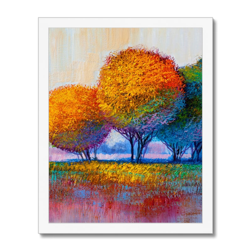 Trees of Escape  Framed Print