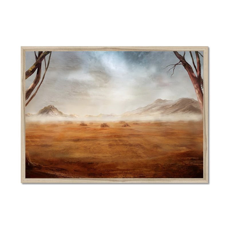 Mythical Desert Framed Print