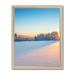 Winter Sunrise Framed Print