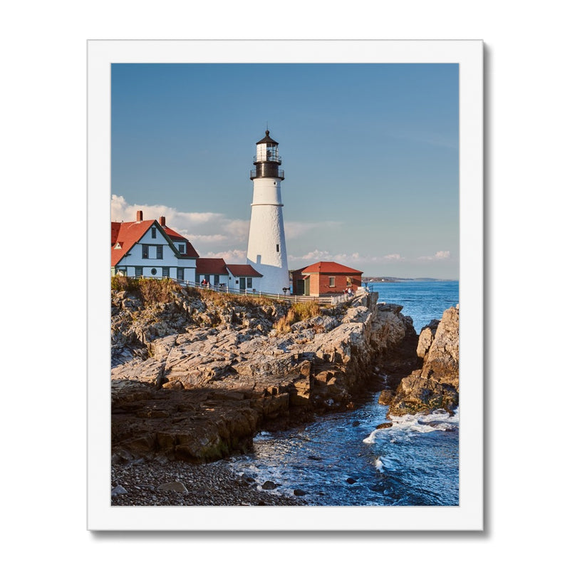 Cape Elizabeth  Framed Print