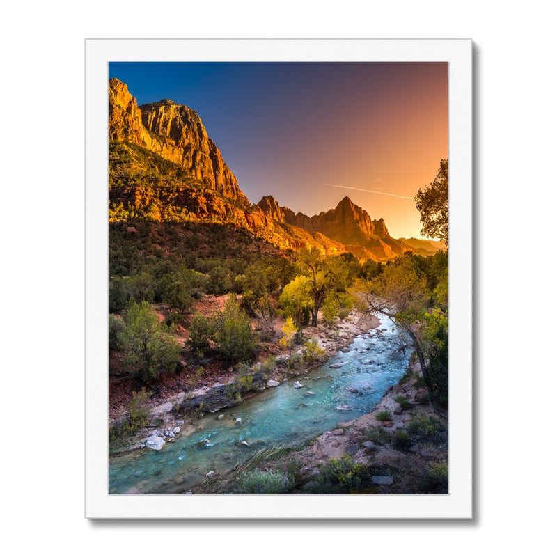 Almighty Zion Framed Print