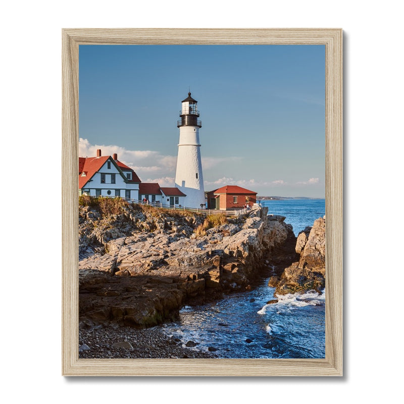 Cape Elizabeth  Framed Print