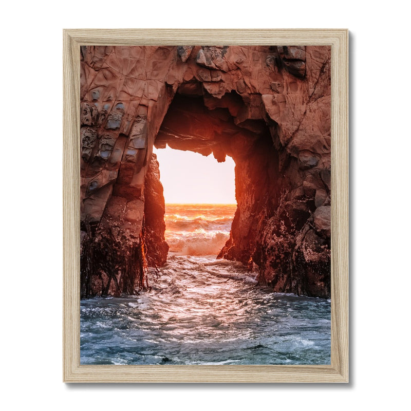 Bright Beyond Framed Print