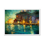 The City Waters Framed Print