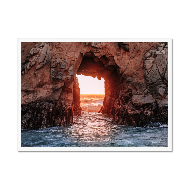 Bright Beyond Framed Print