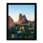 Garden of the Gods Framed Print