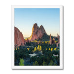 Garden of the Gods Framed Print