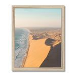 Bermed Coast Framed Print