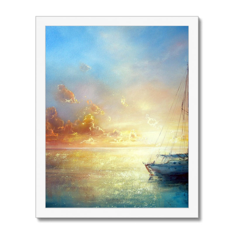 Calm After Storm Framed Print