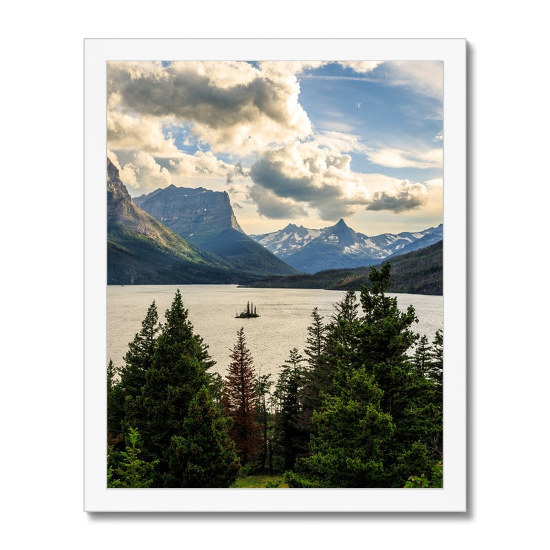 Goose Island Framed Print