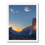 Valiant Rays Framed Print