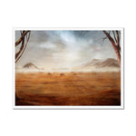 Mythical Desert Framed Print