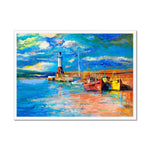 Coastal Relax Framed Print