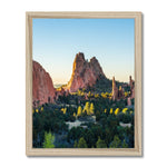 Garden of the Gods Framed Print