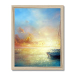 Calm After Storm Framed Print