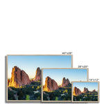 Garden of the Gods Framed Print