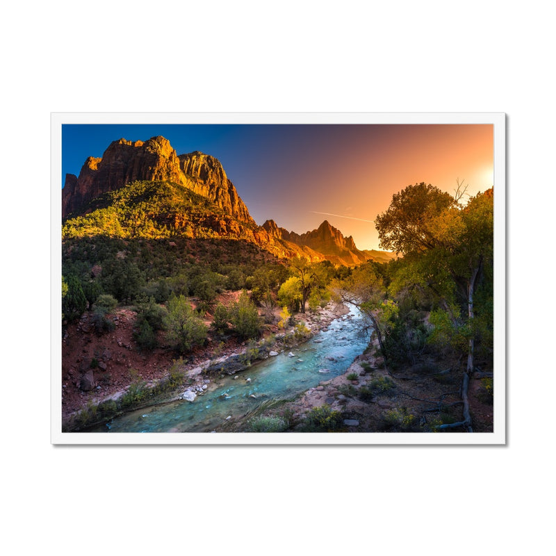 Almighty Zion Framed Print