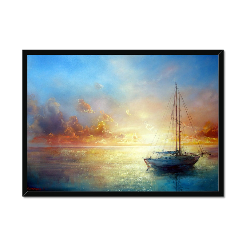 Calm After Storm Framed Print