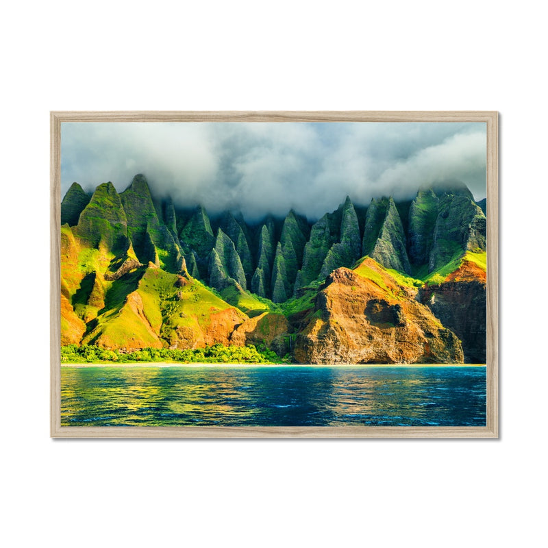 Na Pali Framed Print