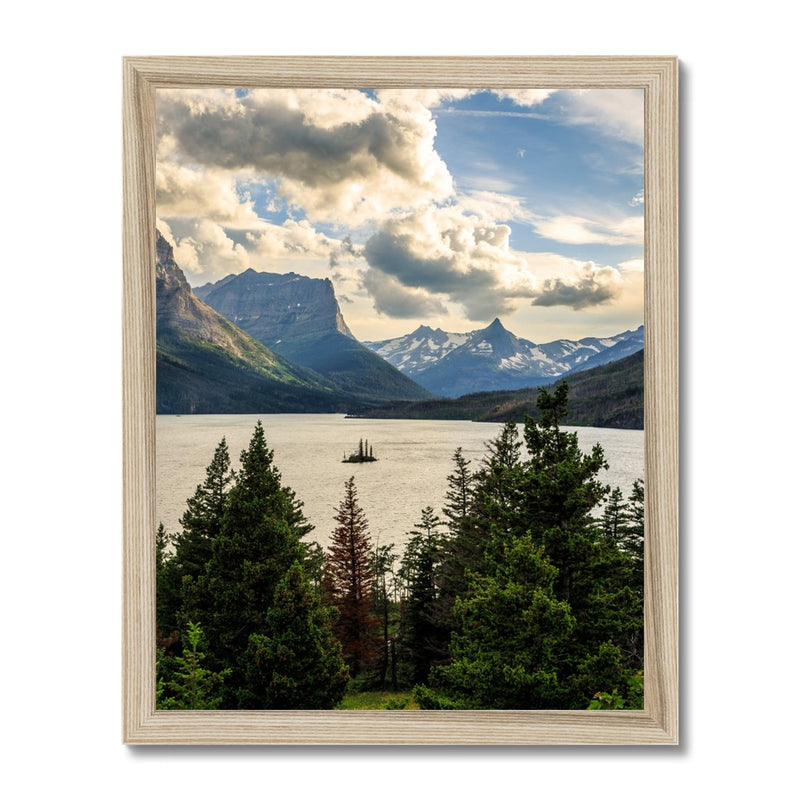 Goose Island Framed Print