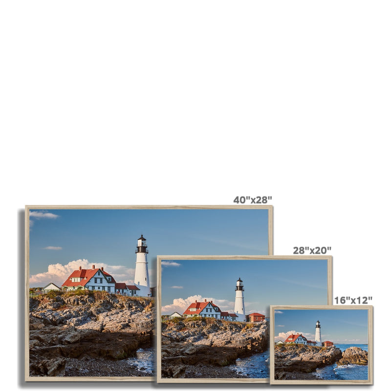 Cape Elizabeth  Framed Print