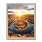 Horseshoe Set Framed Print