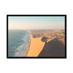 Bermed Coast Framed Print